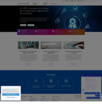 Vignette screenshot Pitney Bowes