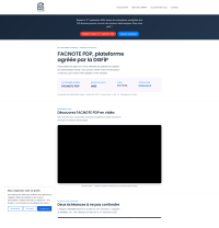Vignette screenshot FACNOTE PDP